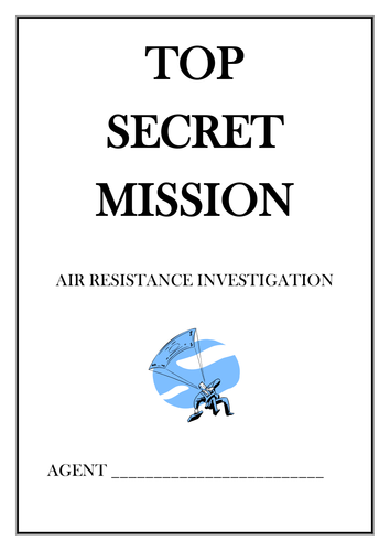Jamie Bond Parachute Air Resistance Test
