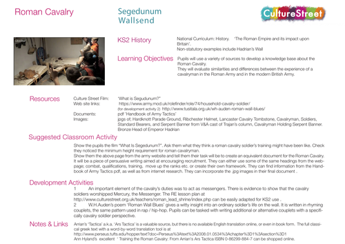 Roman Cavalry and Hadrian's Wall