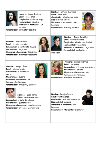 ID cards for mix and mingle