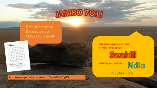 Learn Swahili and Yoruba