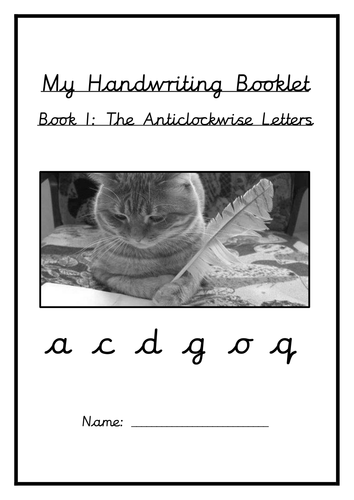 Cursive Handwriting Booklets and Sheets - Updated