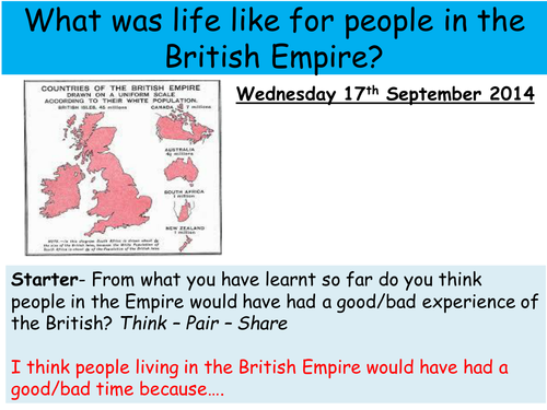 What was life like for people in the Empire?