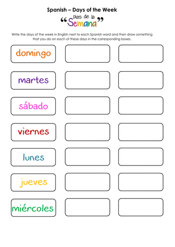 spanish-days-of-the-week-teaching-resources