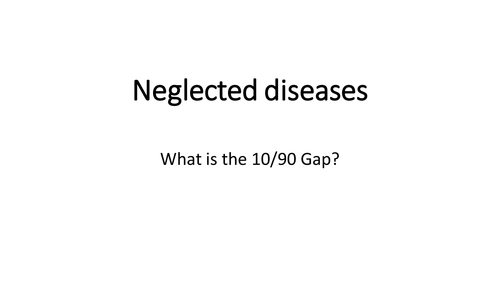 Neglected Diseases