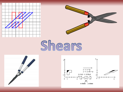 Stretches and Shears