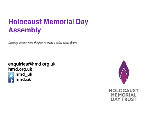 Holocaust Memorial Day 2015 - Holocaust Memorials