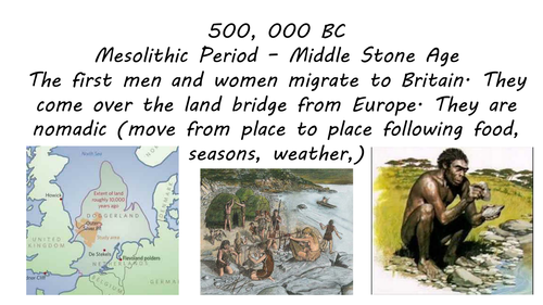 Stone Age, Iron Age, Bronze Age timeline