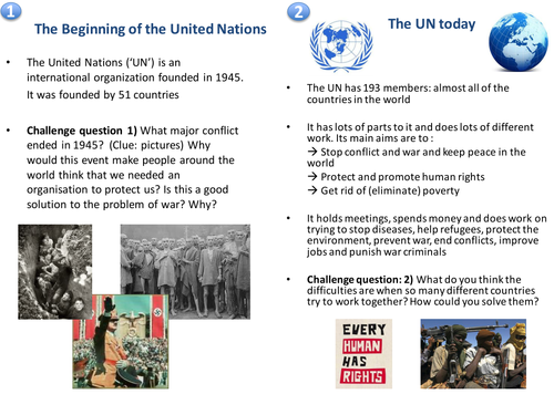 Global Community - UN, Trade Vs Aid, ICC