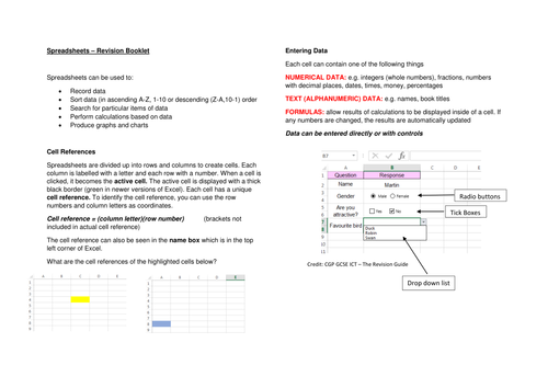 Gcse ict notes image