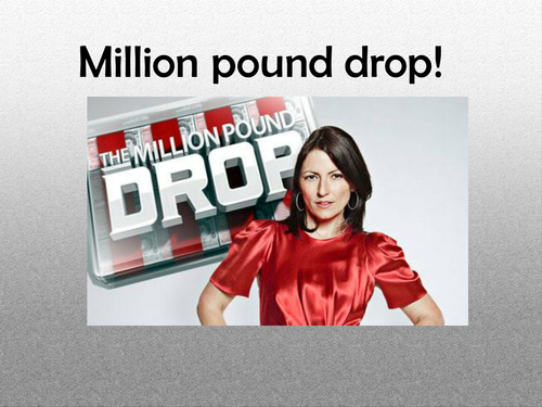 Crime million pound drop