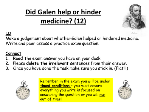 Did Galen help or hinder medicine?
