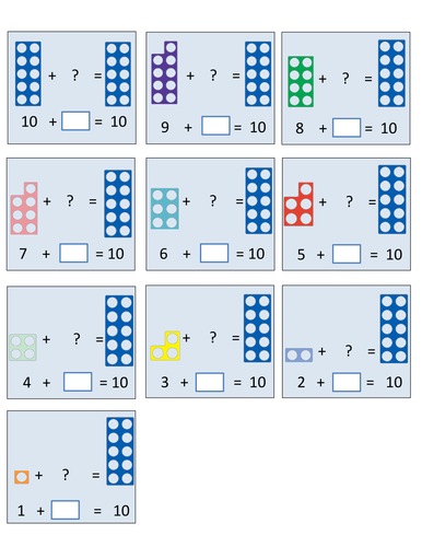 number-bonds-to-10-and-20-teaching-resources