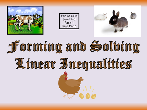 solving-inequalities-teaching-resources