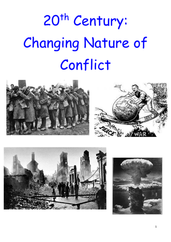 20th Century Conflict Booklet