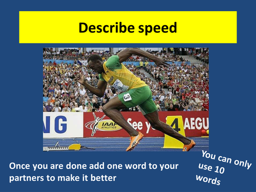 Speed-time graphs KS3 Year 7-9