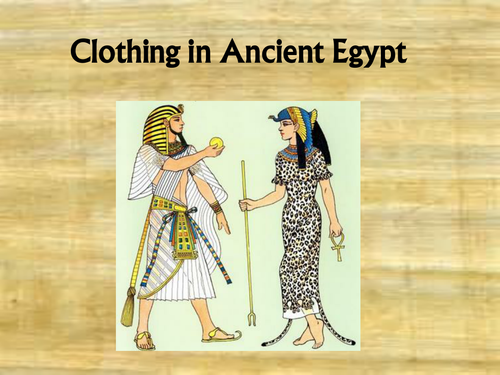 Worksheet Ancient Egyptian Homework Ks2 ancient egyptian clothing by s1005900 teaching resources tes