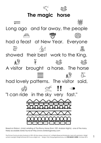 Traditional tale - The Magic Horse