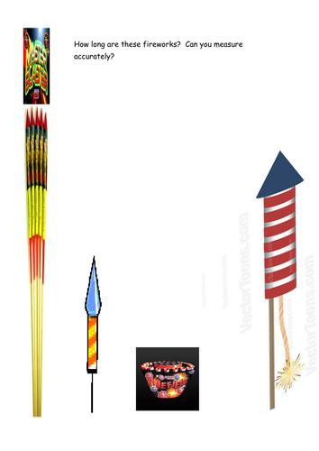 Firework Measuring Sheet