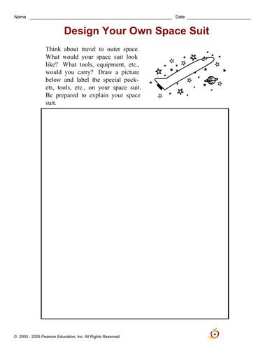 Design your own spacesuit