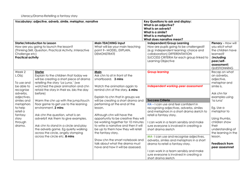 Simile or metaphor worksheet image