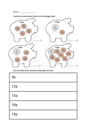 place value and money teaching resources