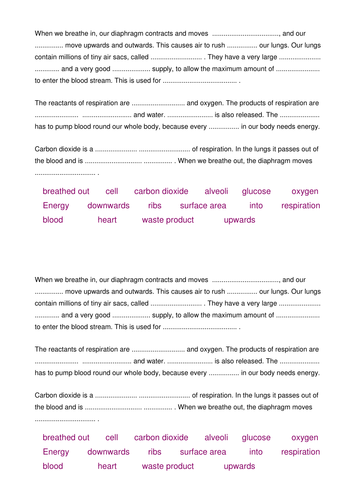 Fill in the Blanks | Teaching Resources