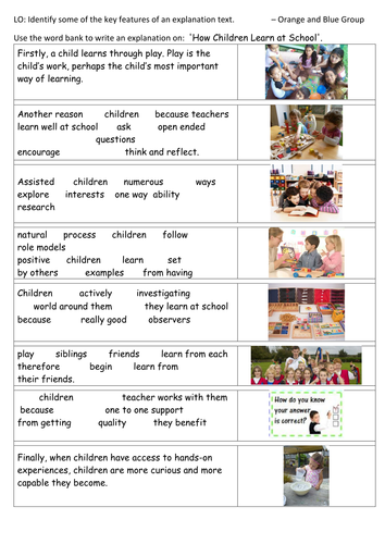 Explanation Text - Year 4 by craigprestidge - Teaching Resources - Tes