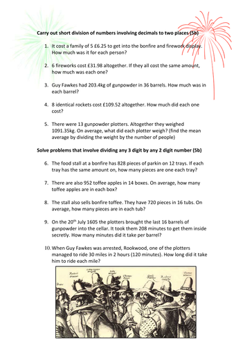 Bonfire Night Level 5 Division