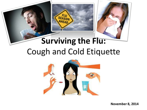 Flu Tutorial: Cough and Sneeze Etiquette | Teaching Resources