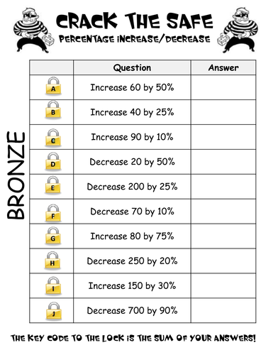 29 Percentage Increase And Decrease Worksheet - Worksheet Resource Plans