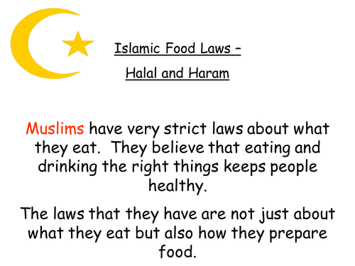 Islamic dietary laws