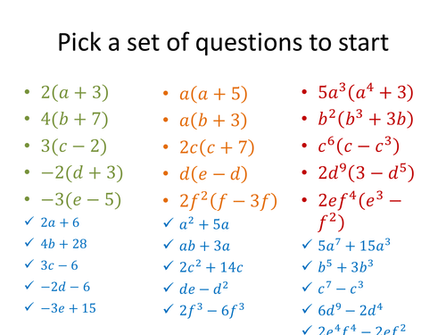 worksheet algebra basic by  questions fionaryan88 RAG expanding  Teaching brackets