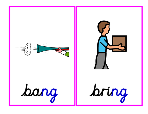 Phase 3: table cards/games for ng phoneme