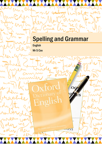 Spelling and Grammar Pack