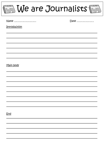 Introduction to Newspaper Articles