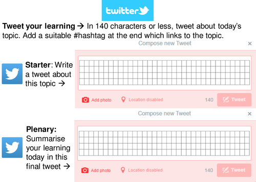 Twitter Starter/Plenary
