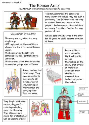 primary help homework romans