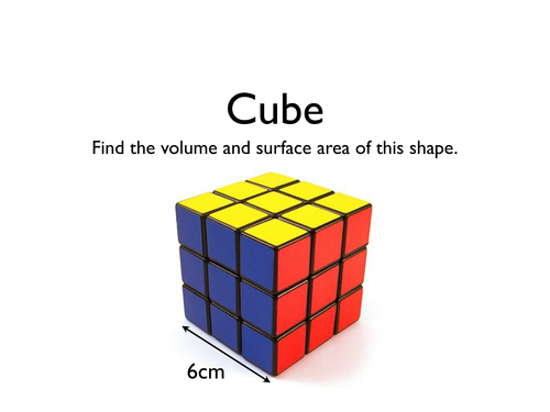 Volume and Surface Area Relay