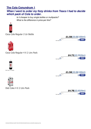 Value for Money Questions