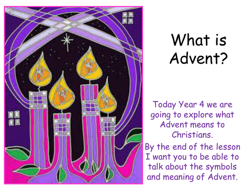 What is Advent? Teaching Resources