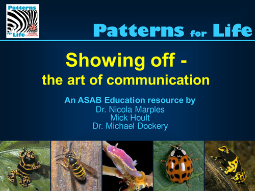 Animal Behaviour: Showing off - Communication