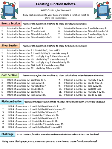Creating Function Robots