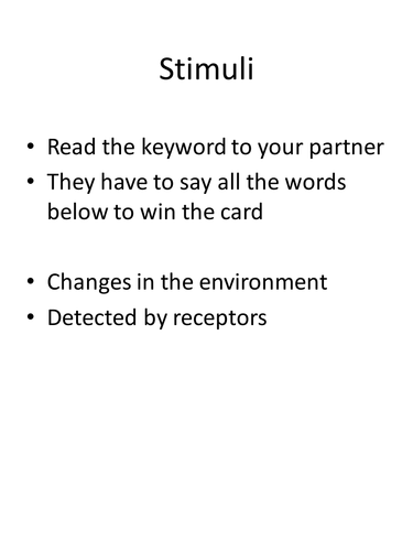 AQA GCSE B1.2 Coordination and Control