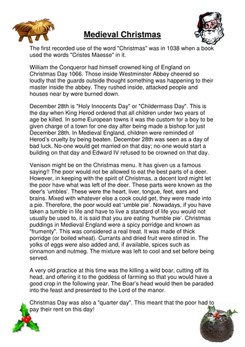 Christmas Traditions