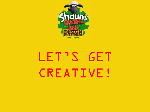 Shaun's Cracking Ideas Design Challenge