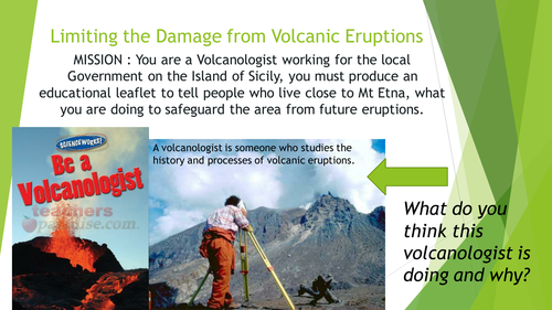 Italy  Eruption of Mt Etna, effects and responces