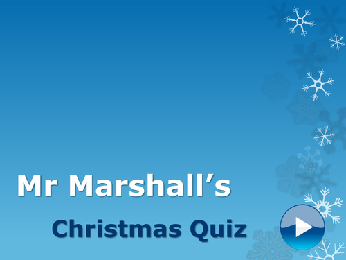 Christmas Quiz