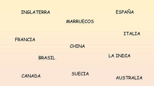 ¿De dónde eres? Soy de...