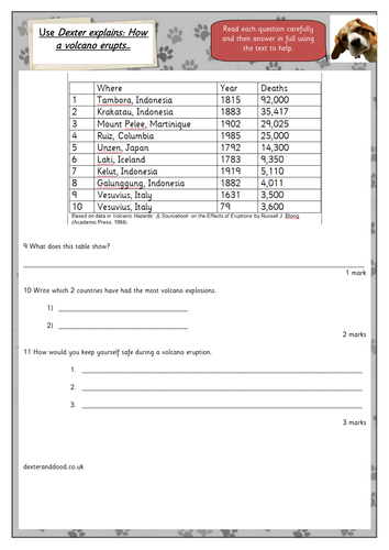 Reading assessment test without levels Year 4