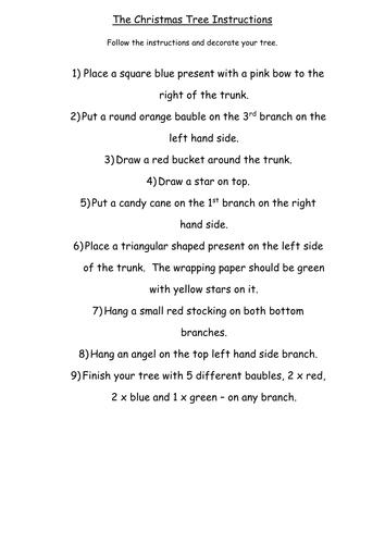 Christmas Activities